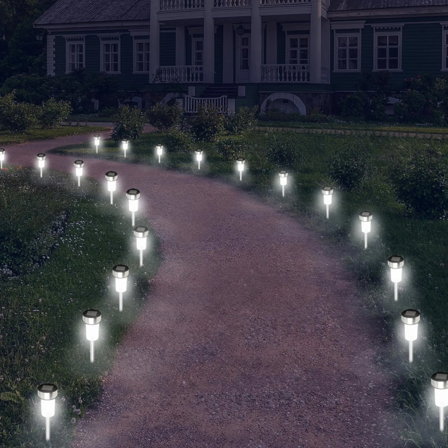 20 bornes solaires d'extérieur*IDMarket New