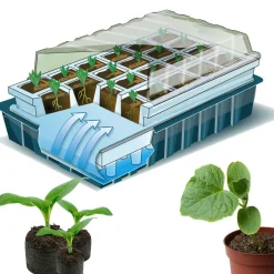 2 Kits de germination pour 80 godets*IDMarket Outlet
