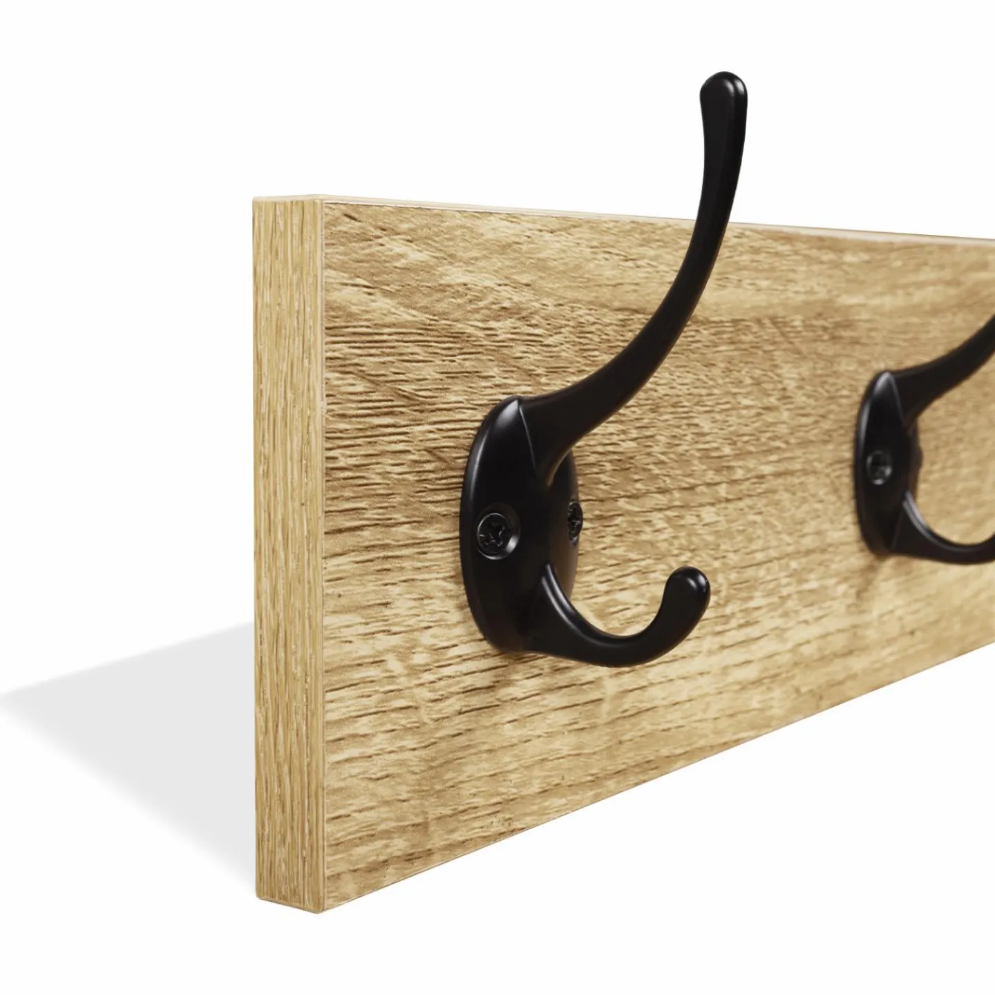 2 portes manteaux muraux design industriel*IDMarket Outlet