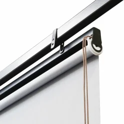 2 stores enrouleurs blancs 225 cm pour pergola*IDMarket Best