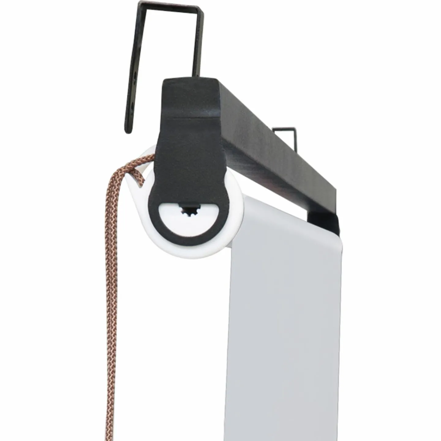 3 stores enrouleurs blancs 225 cm pour pergola*IDMarket New