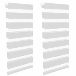 2 Stores jour nuit blanc 45x170 cm*IDMarket Hot