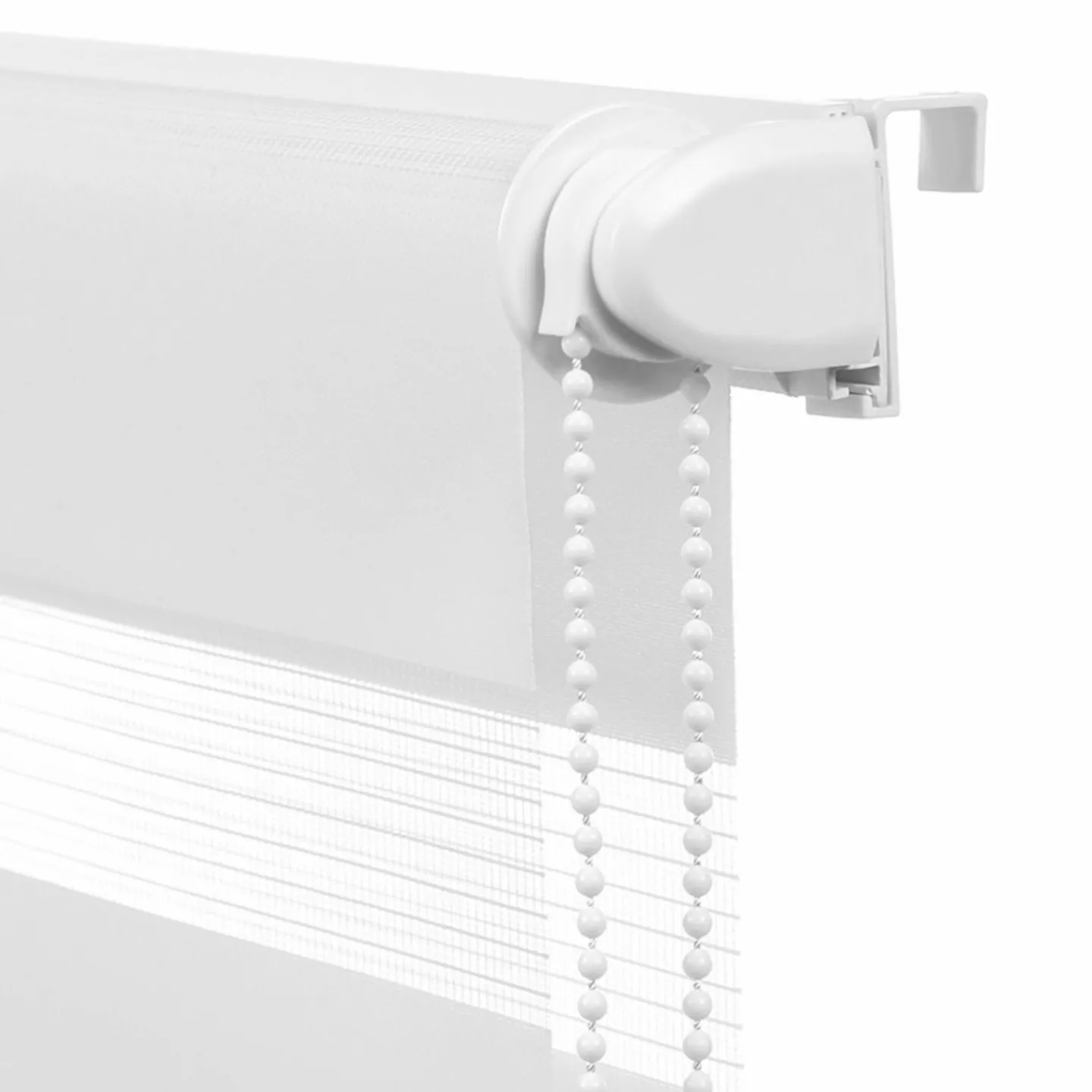 2 Stores jour nuit blanc 45x170 cm*IDMarket Hot