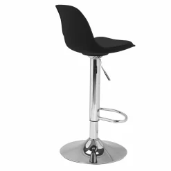 2 tabourets de bar design noir KARL*IDMarket Hot