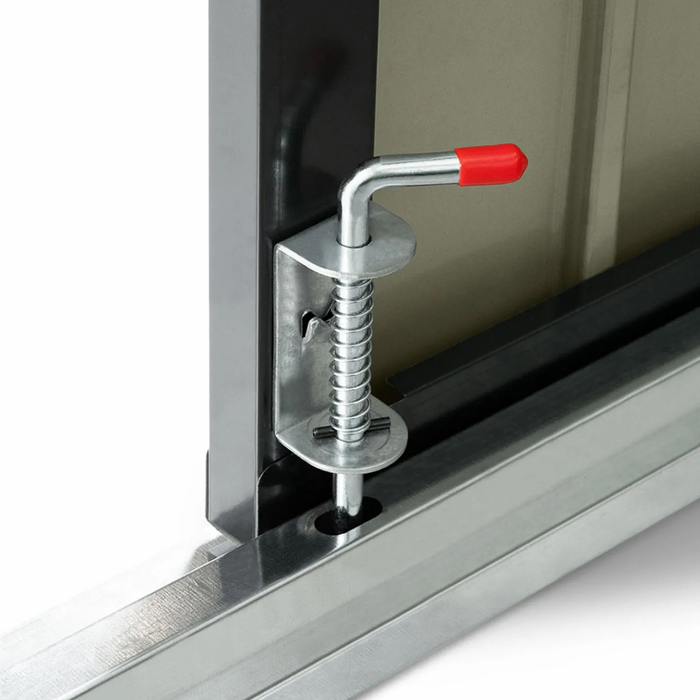 Abri de jardin acier galvanisé gris 2,2 m²*IDMarket