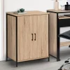 Armoire basse industrielle 2 portes*IDMarket Hot