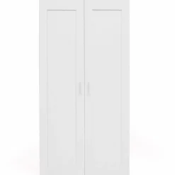 Armoire blanche 2 portes 80 cm*IDMarket Hot
