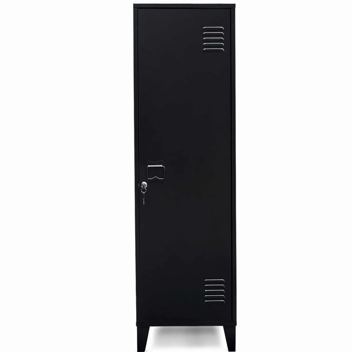 Armoire vestiaire métallique noire*IDMarket Online