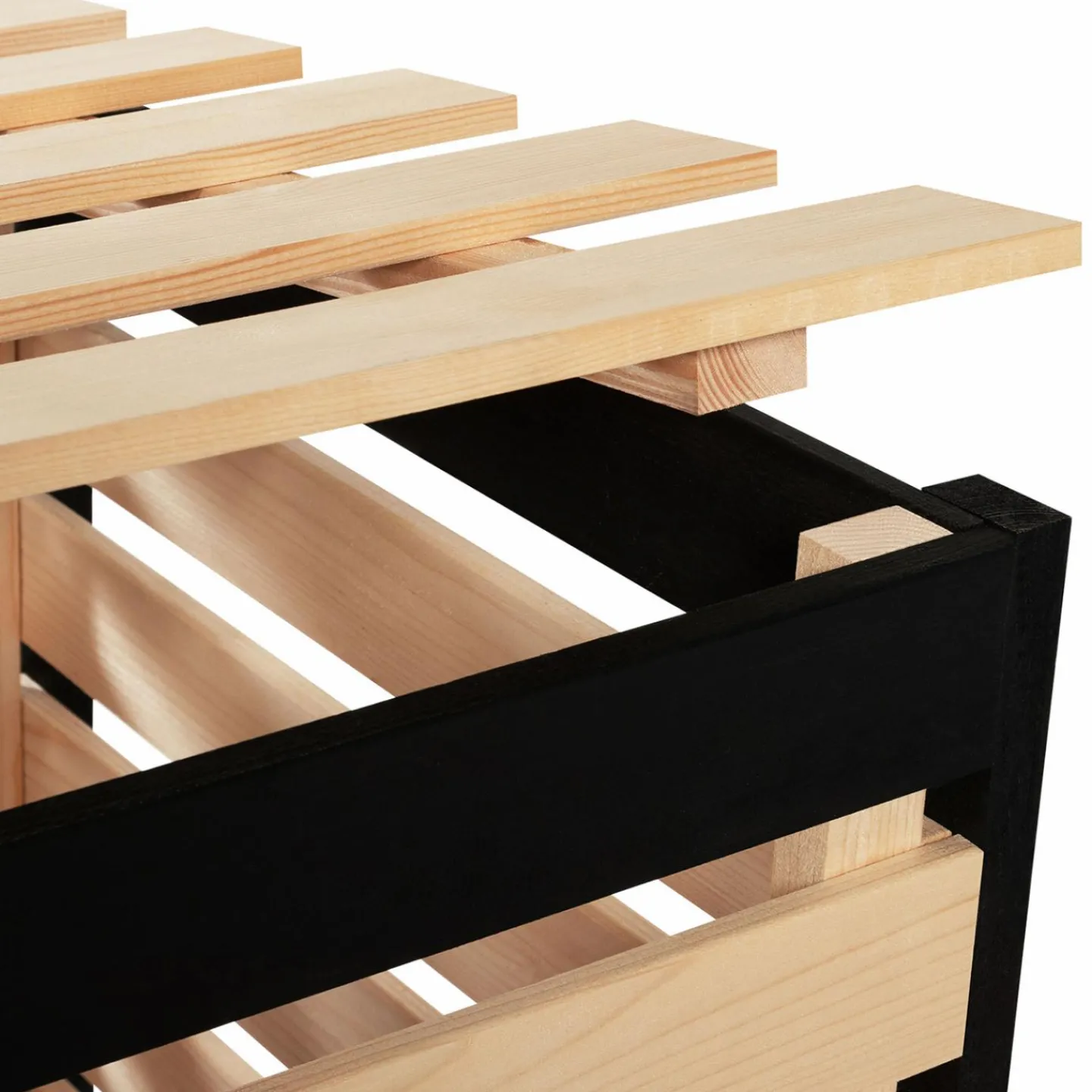 Bac à compost en bois 360 litres*IDMarket Clearance