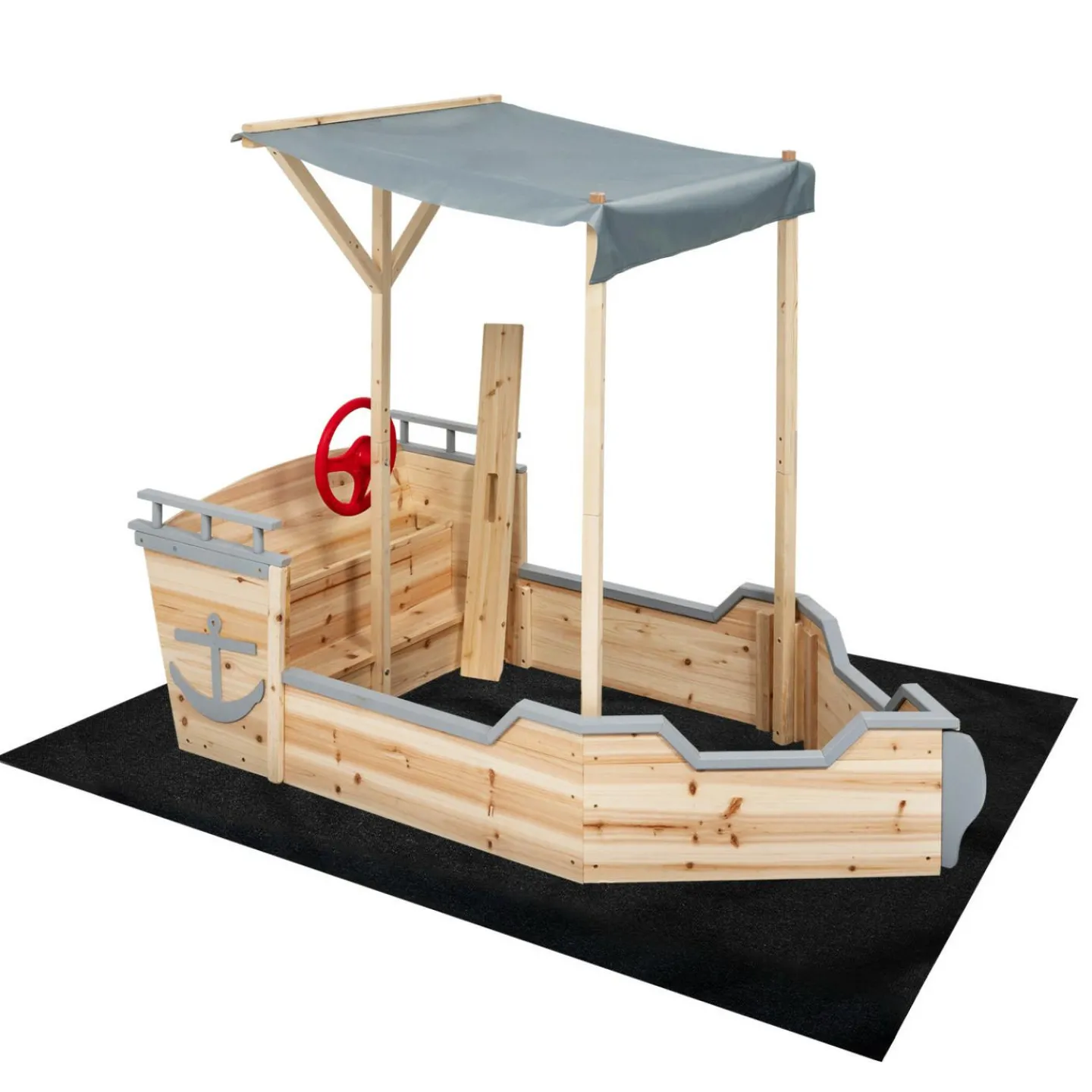 Bac à sable bateau pirate*IDMarket Hot