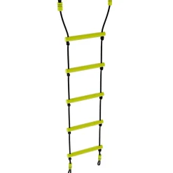 Balançoire 4 portiques pour jardin avec panier de basket et but de foot*IDMarket New