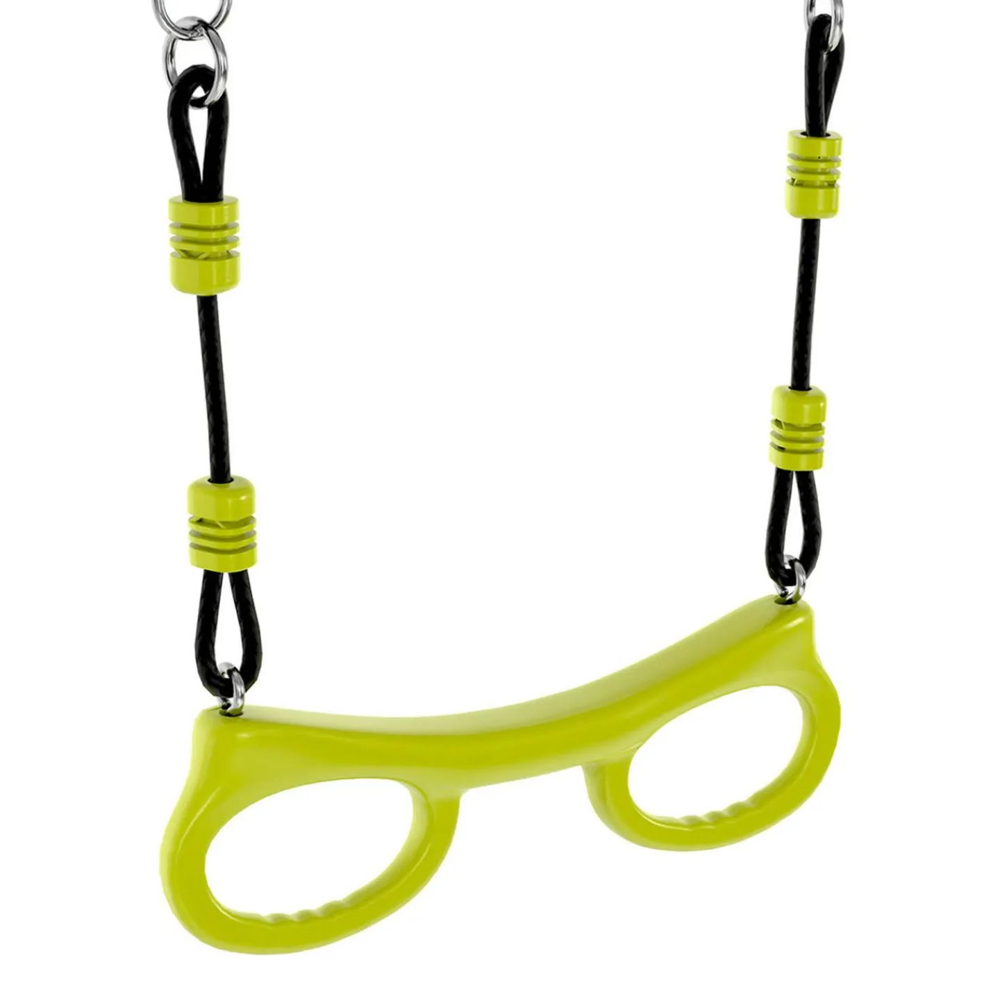 Balançoire 4 portiques pour jardin avec panier de basket et but de foot*IDMarket New