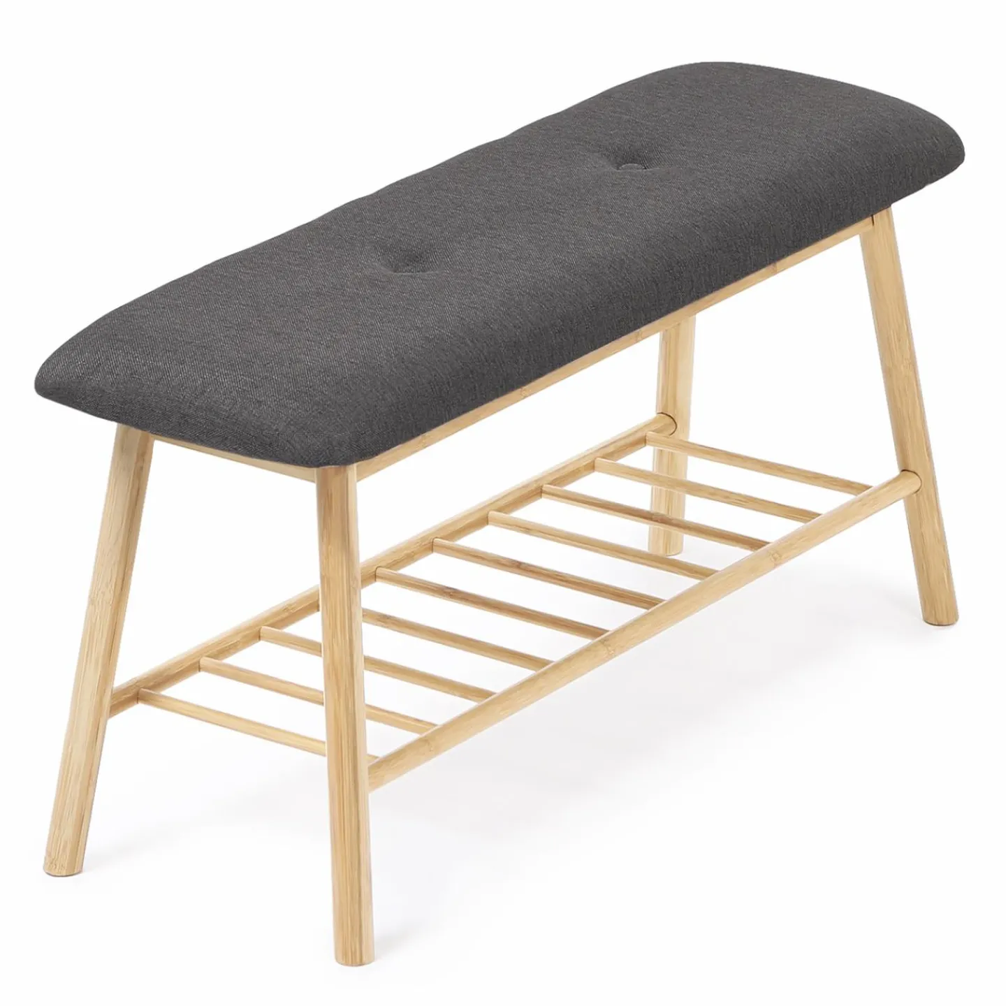 Banquette d'entrée style scandinave gris anthracite*IDMarket Sale