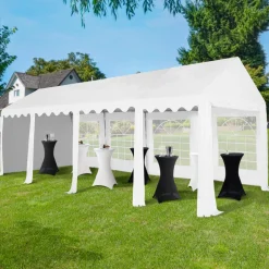 Barnum 4x8 m blanc pour réceptions*IDMarket Outlet