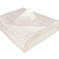 Bâche de rechange pour serre tunnel 6 m² blanche ROMA*IDMarket Outlet