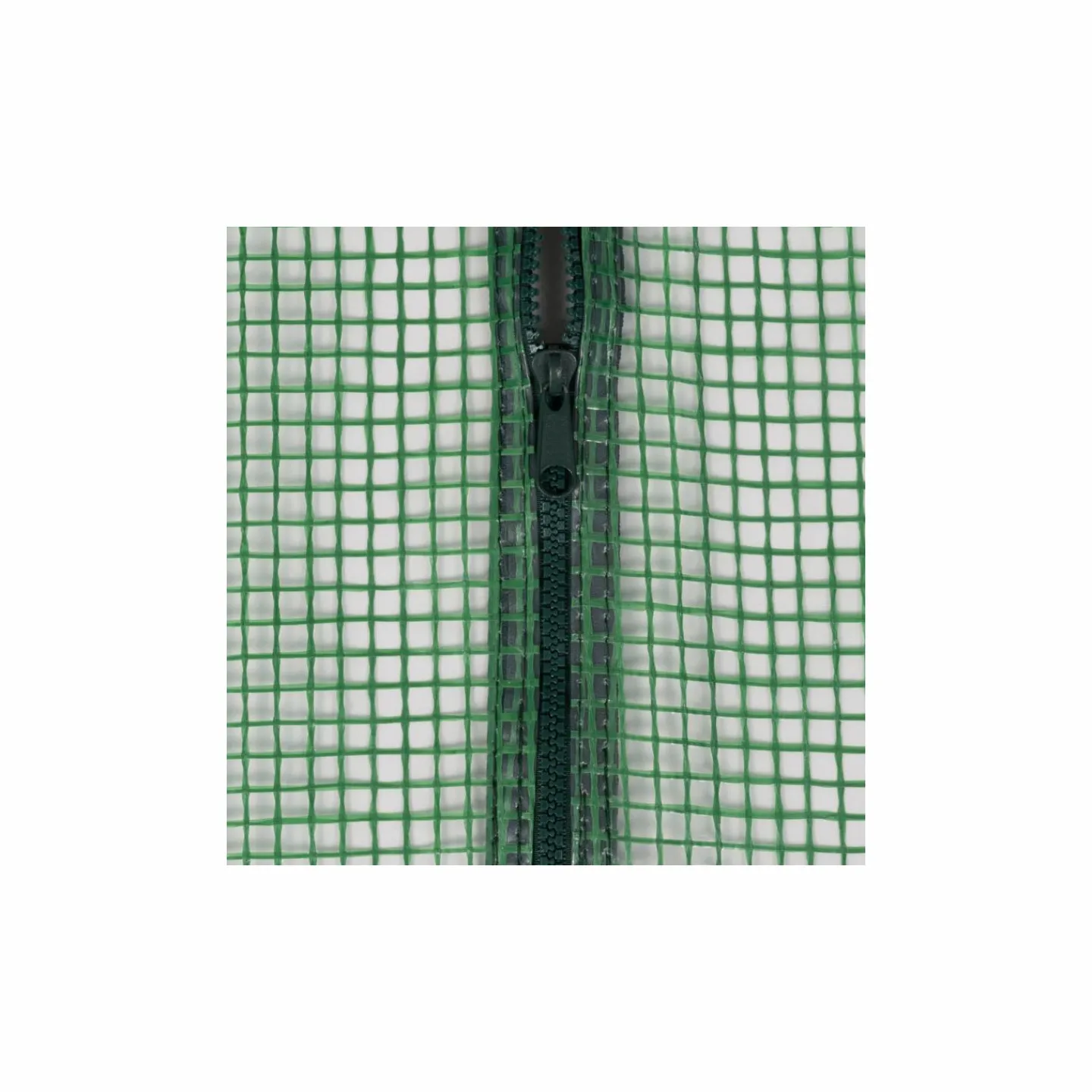 Bâche de rechange pour serre tunnel 6m² verte*IDMarket Outlet