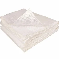 Bâche de rechange pour serre tunnel 12m² blanche*IDMarket Discount