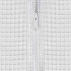 Bâche de rechange pour serre tunnel 18 m² blanche CRIMÉE*IDMarket Sale