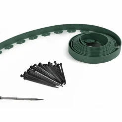 Bordure de jardin flexible verte à planter*IDMarket Hot