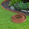 Bordure de jardin flexible marron terracotta à planter*IDMarket Clearance