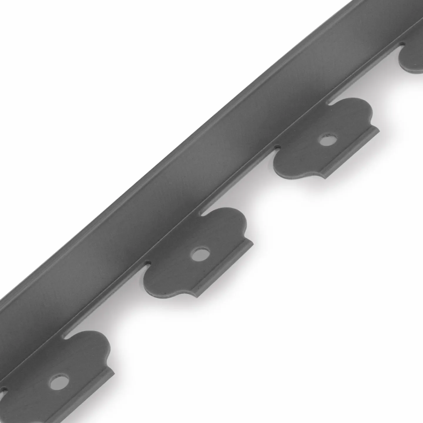 Bordures de jardin flexibles gris anthracite 8mx12cm*IDMarket New