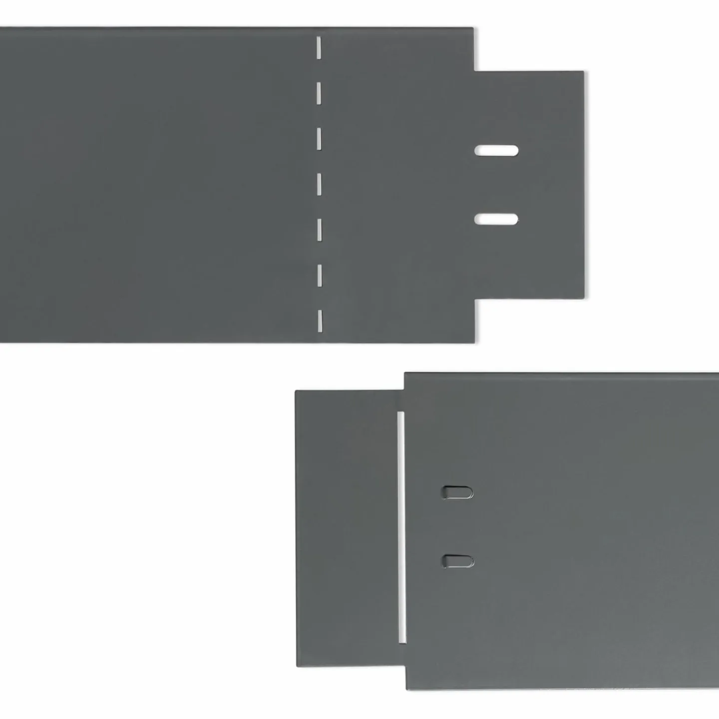 Bordures gris anthracite pour jardin*IDMarket Clearance