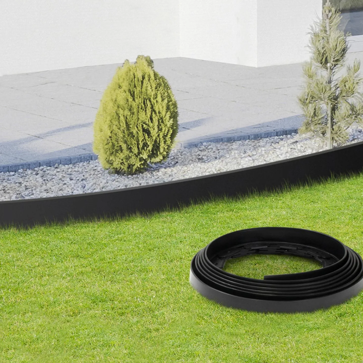 Bordurette de jardin à planter 8 m*IDMarket Clearance