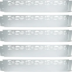 Bordurette de jardin grise flexible en acier*IDMarket Hot