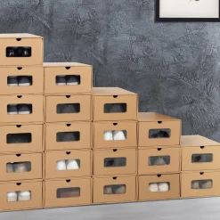 Boîtes de rangement pour chaussures*IDMarket Hot