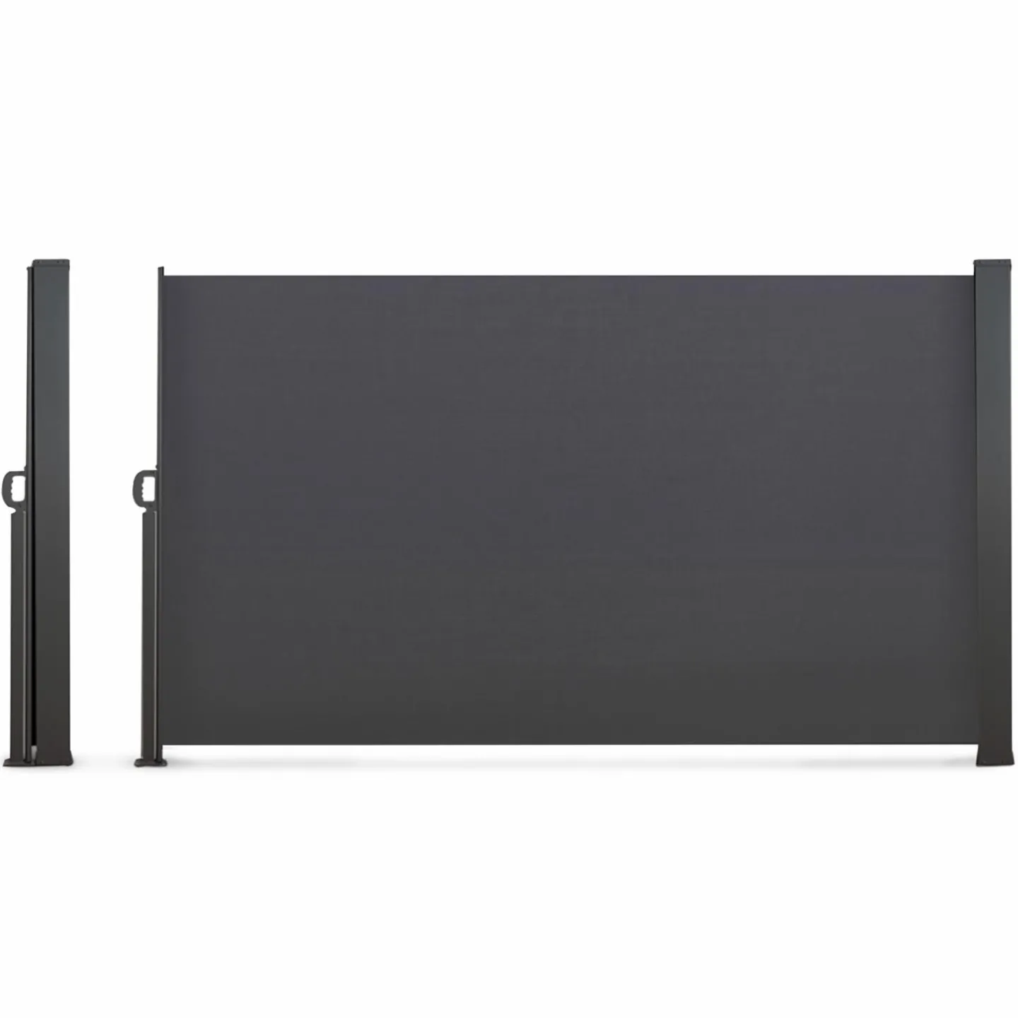 Brise vue enroulable gris 400x200 cm*IDMarket Outlet