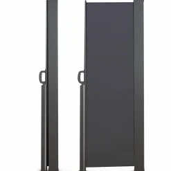 Brise vue enroulable gris 400x200 cm*IDMarket Outlet