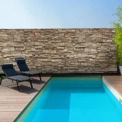 Brise vue imitation pierre 1 x 10m*IDMarket Sale