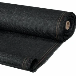 Brise vue noir 2 m x 10 m occultant 300 gr/m²*IDMarket Online