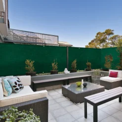 Brise vue vert 1,5 m x 10 m occultant 400 gr/m²*IDMarket Clearance