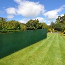 Brise vue vert 1,2m x 10m occultant 220g m²*IDMarket New
