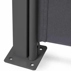 Brise-vue enroulable gris 500x160 cm*IDMarket Hot