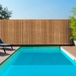 Brise-vue occultant imprimé bambou 1,8 x 10 M 160 gr /m²*IDMarket New