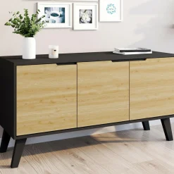 Buffet bas scandinave noir*IDMarket Best