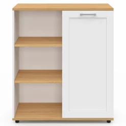 Buffet d'appoint blanc et bois*IDMarket Clearance