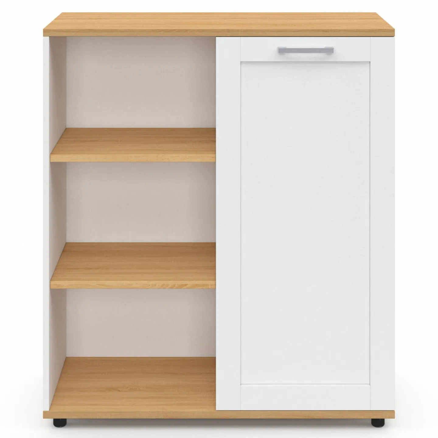 Buffet d'appoint blanc et bois*IDMarket Clearance