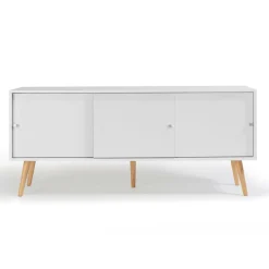 Buffet scandinave bois blanc EFFIE*IDMarket