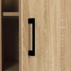 Buffet style industriel avec étagères et placard*IDMarket Hot