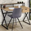 Bureau industriel avec tiroir 110 cm*IDMarket Outlet