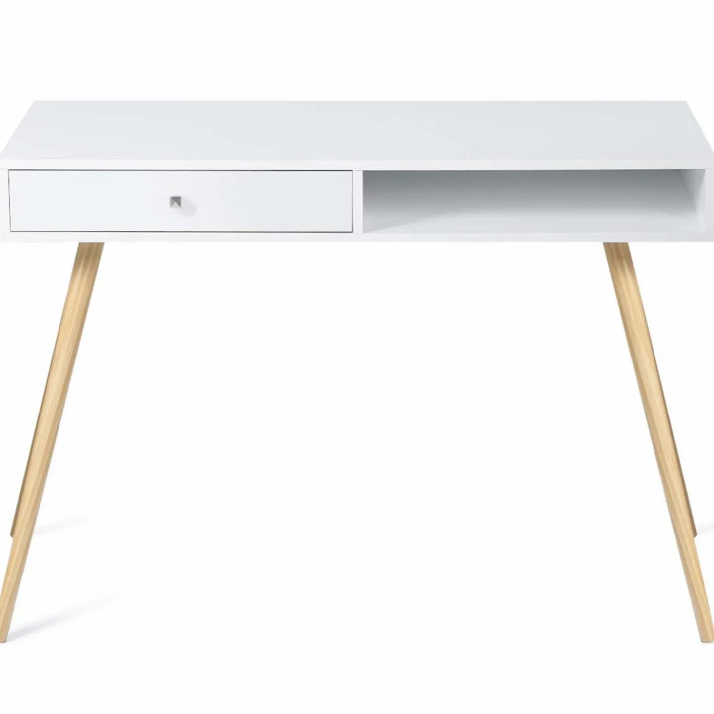 Bureau style scandinave bois blanc*IDMarket Best