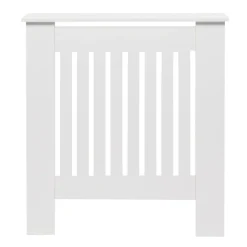 Cache radiateur blanc - étagère murale pour radiateur*IDMarket New