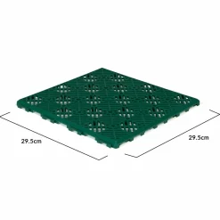 Caillebotis extérieur en plastique vert*IDMarket Discount