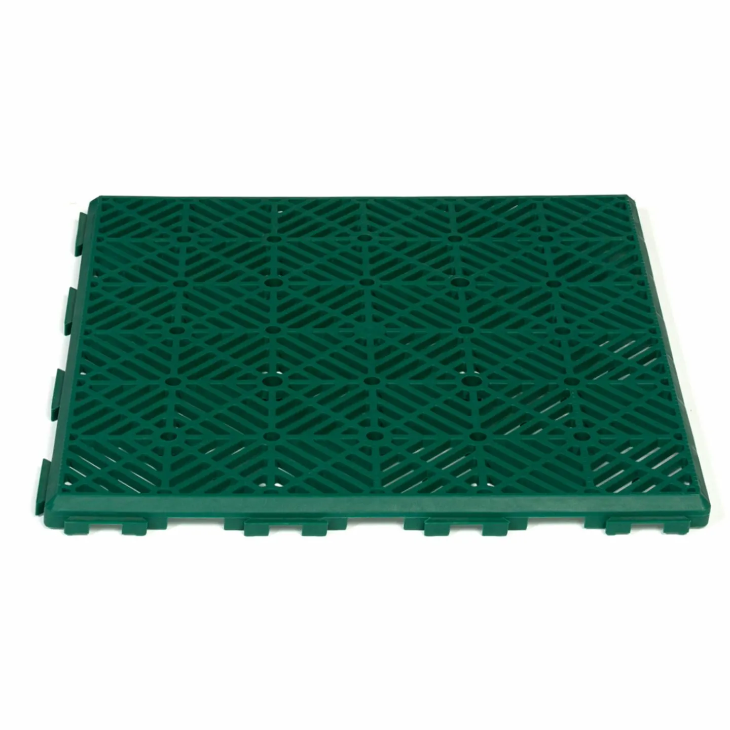 Caillebotis extérieur en plastique vert*IDMarket Discount