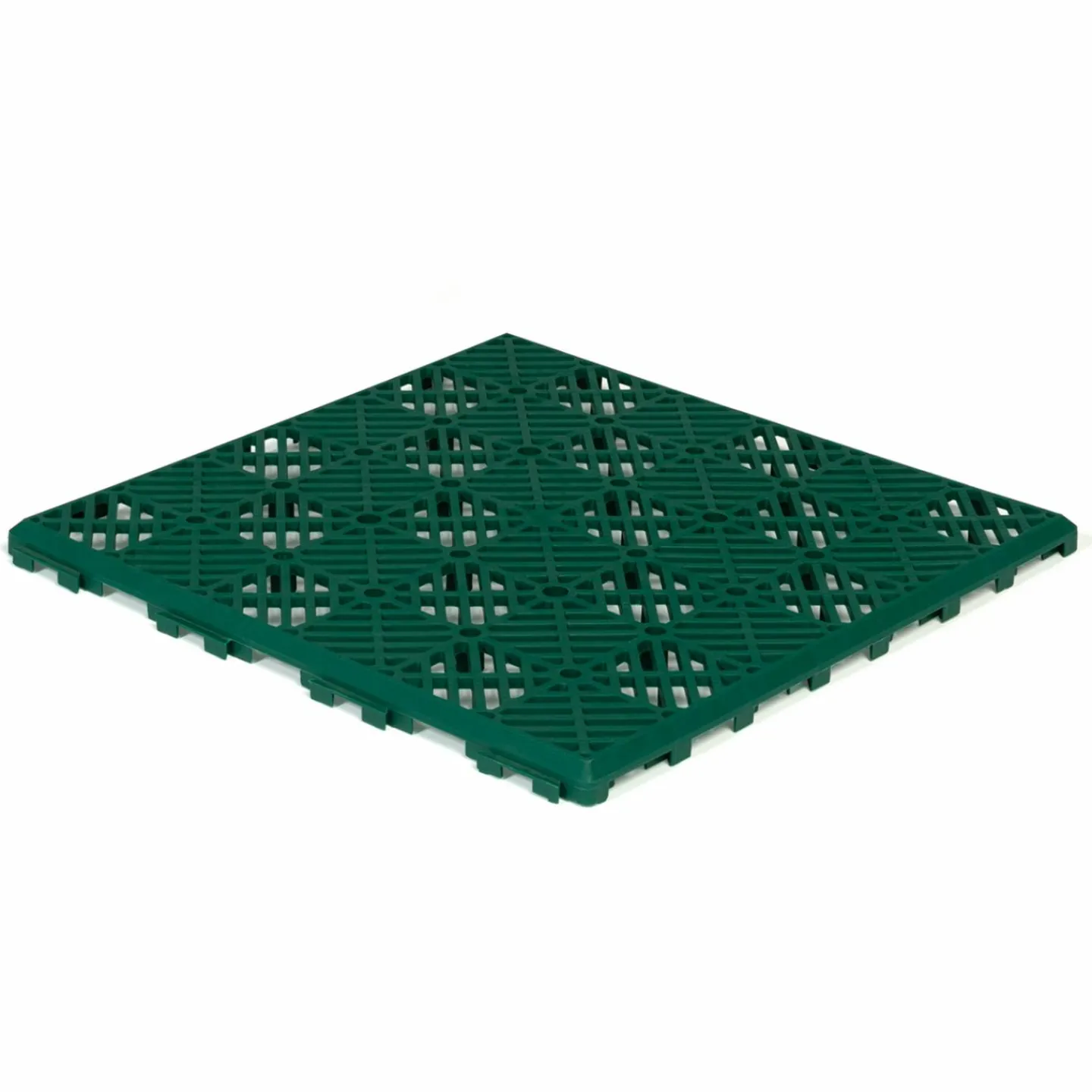 Caillebotis extérieur en plastique vert*IDMarket Discount