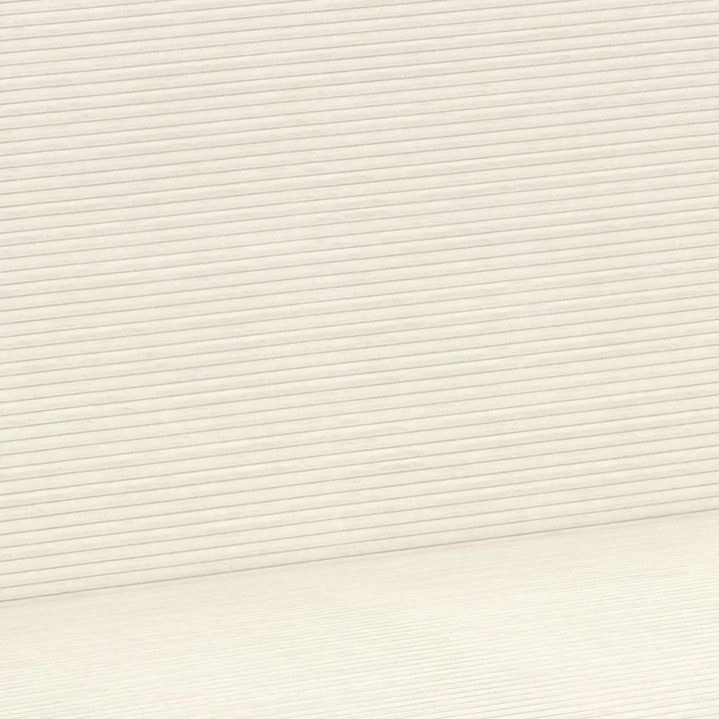 Canapé droit scandinave 3 places convertible LARS velours côtelé beige*IDMarket Clearance