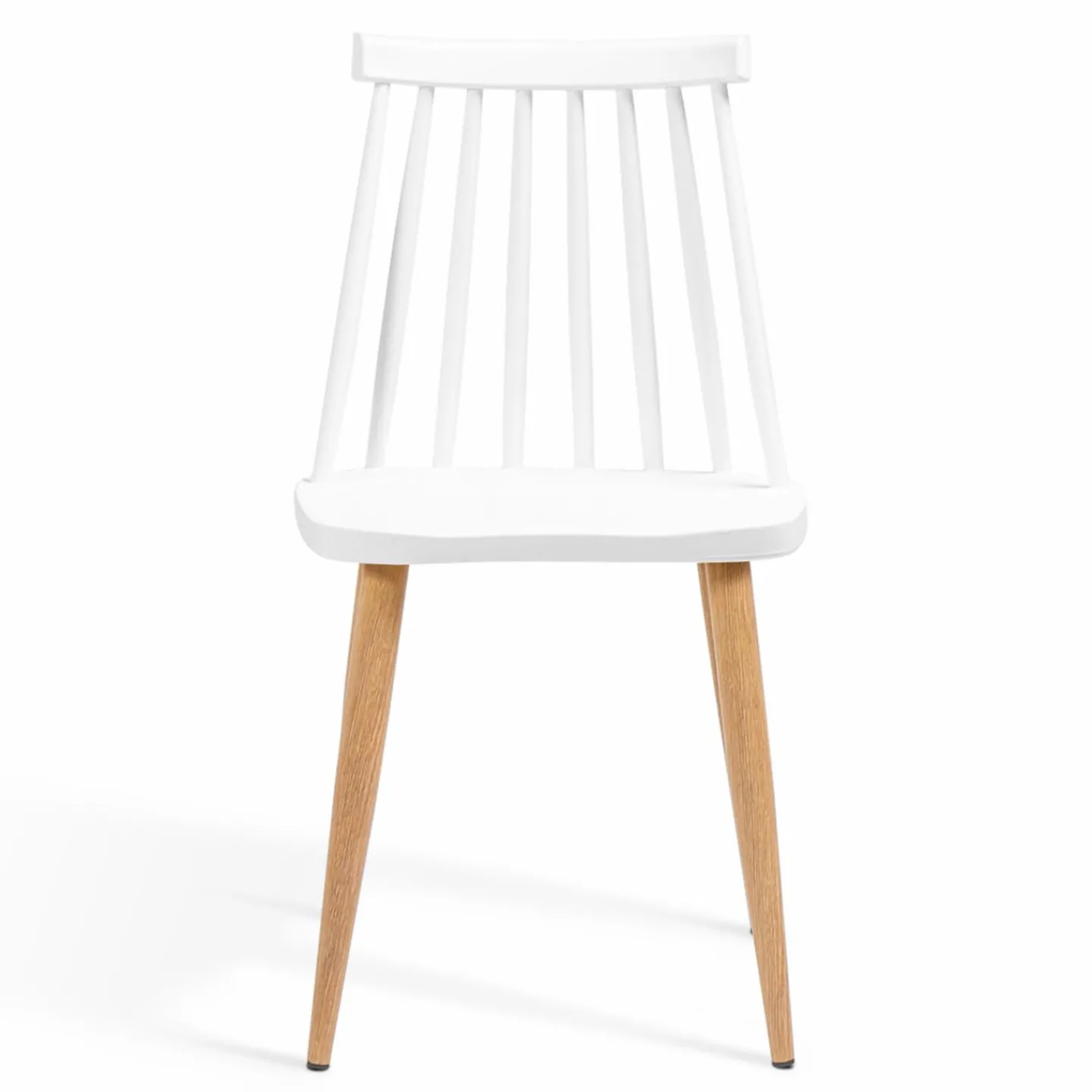 Chaises à barreaux blanches style scandinave*IDMarket Online